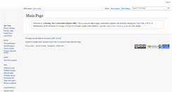 Desktop Screenshot of commalg.subwiki.org
