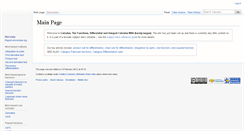 Desktop Screenshot of calculus.subwiki.org